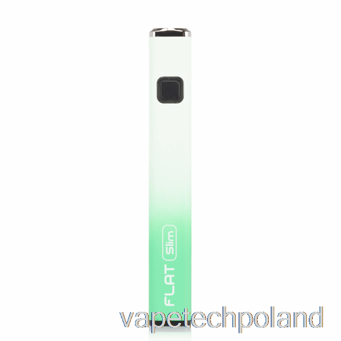 Vape Pod Yocan Flat Slim 350 MAh Z Baterią, Zielony, Biały